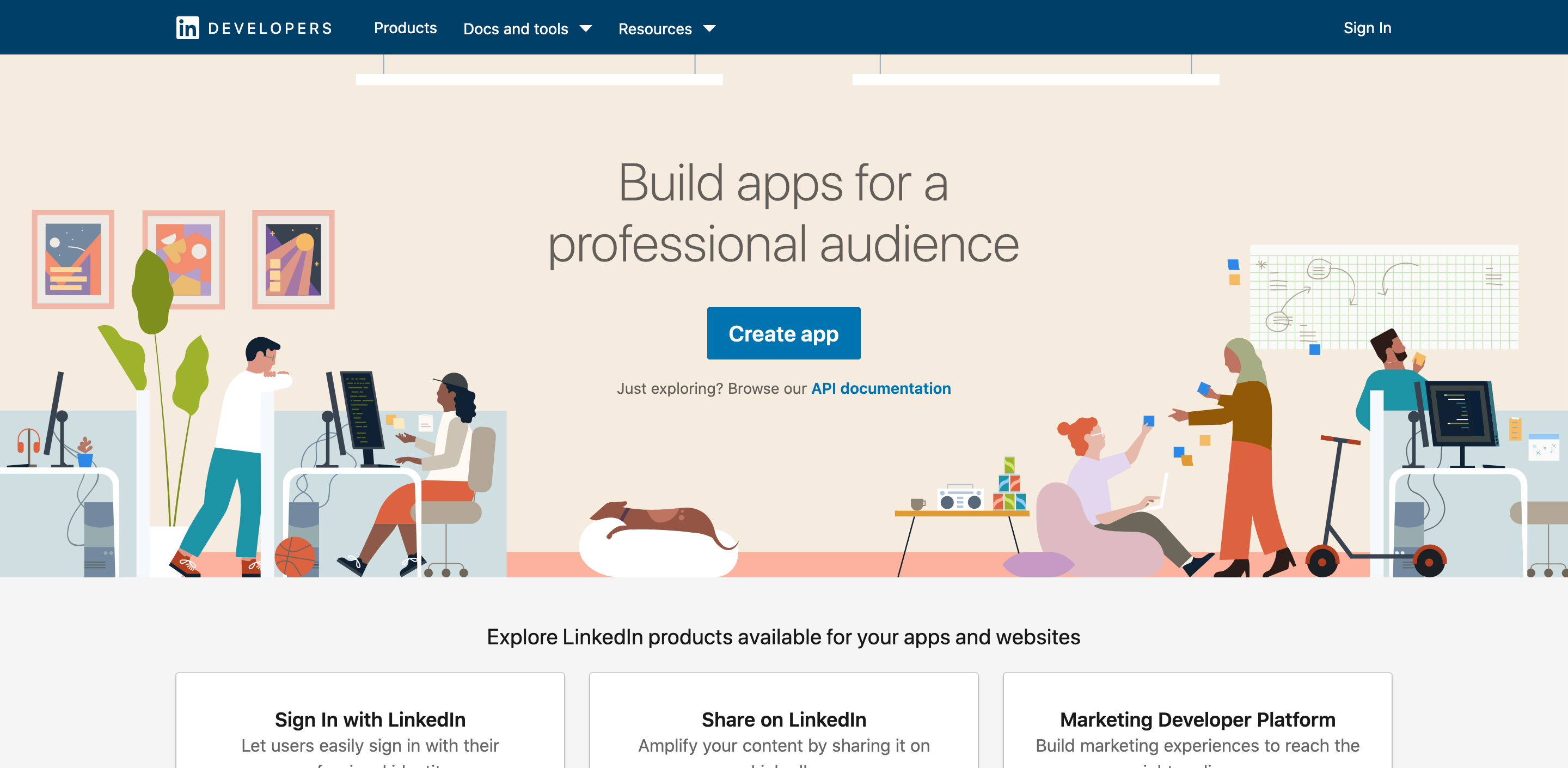 Vibe LinkedIn Login - Appointments Marketplace WordPress
