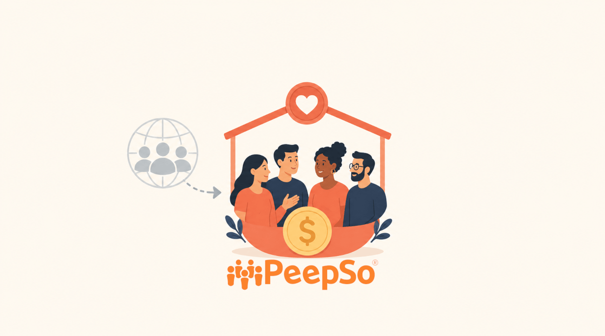 How to Monetize an Online Community With WordPress and PeepSo